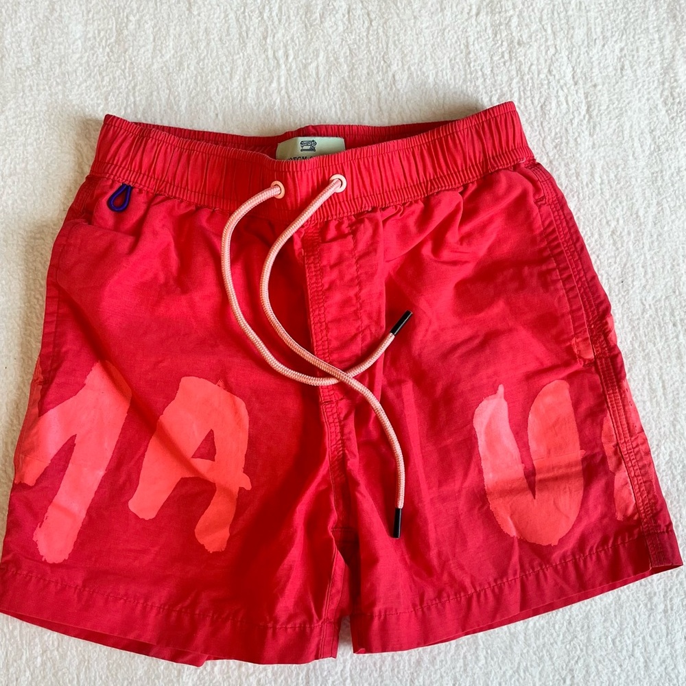 Scotch Shrunk Maui swim trunks size 4 NWOT